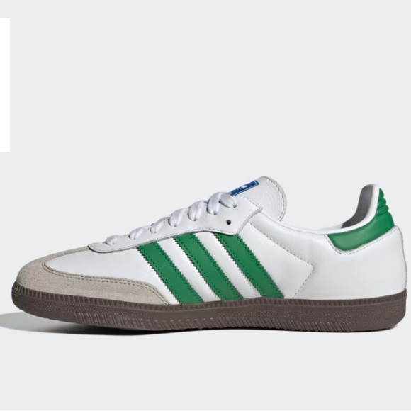adidas Samba OG White/Green - Picture 3 of 12